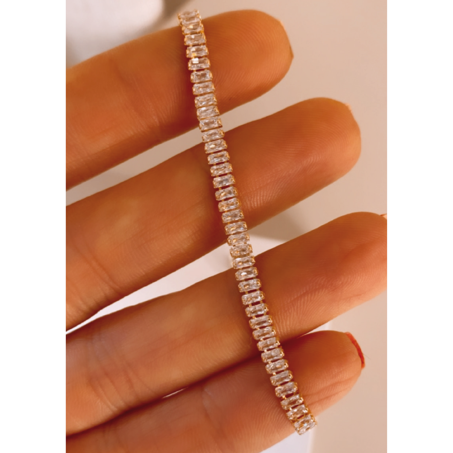 Pulseira Rivieira Dourada